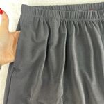 IC COLLECTION By Connie K Plus 2X High Rise Wide Leg Pants Black Heavy Ponte Photo 3