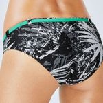 Fabletics  Black & White Print Allison Cheeky Bikini Swimsuit Bottom NEW M Photo 2
