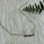 Marina De Buchi  Personalized Morgan name Necklace  Photo 1