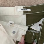 PacSun Two-Tone High Waisted Jean Shorts Photo 1