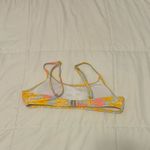 Yellow flower bikini top Size XS Photo 1