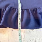 Amanda Uprichard  Shalyn Mini Dress Navy Size Small Photo 7
