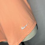 Nike DriFit Women’s Workout Tank Loose Thick Strap Size S Peachy Orange Photo 3