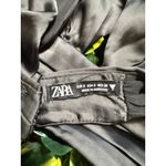 ZARA  Satin V Neck Open Back Sleeveless Top Size Small Photo 6