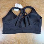 Yvette NWT Power Cross Back Padded Running Bra Black Size 3XL 42D‎ 42DD 42DDD Photo 3