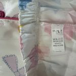 Bow Print Satin Pajama Set Pink Size L Photo 2