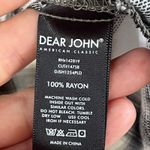 Dear John Women's Green And White Ombre Button Down Shirt Size L Photo 6