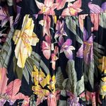 YAS Flower AOP Organic Cotton 3/4 Sleeves Sky Captain Short Dress US(0 Photo 10