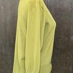 Lan Louis Vintage  Paris hunter green cardigan sweater- size XL Photo 1