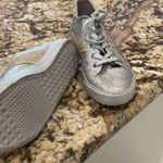 Kendall + Kylie Glitter silver with gold sneakers Photo 2