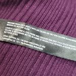 Anthropologie Deep V Ruffled Maxi Dress Adjustable Back Tie Dark Purple … Photo 5