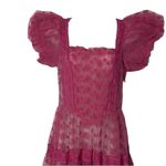 NWT Dôen Tulle Lace floral Nadette Dress in Pink sz M Size M Photo 5