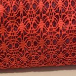 Pink Crochet Glitter Cosmetic Bag. Photo 7