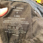 Ann Taylor  The Skinny Modern Fit Mid Rise Jeans Womens 8 Blue Denim Casual Zip Photo 4