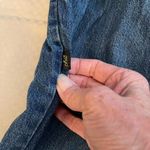 Chic vintage high waisted pleated straight leg mom jeans medium wash Size 12 Blue Photo 2