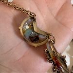 Charming Charlie Charming Charlies Grey Purple Acrylic Rhinestone Statement Necklace Womens Photo 1