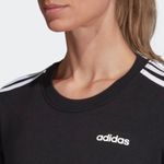 Adidas  Women Essentials 3-Stripes Sweatshirt Black Photo 5