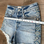 Driftwood Goldie High Rise Stretch Jean Shorts Size 26 Photo 7