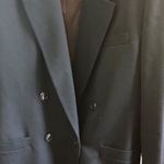 Saville Women’s two piece‎ wool suit, skirt and blazer Blue Size 10 Photo 2