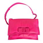 Salvatore Ferragamo Ferragamo NWT Viva Bow Leather Shoulder Bag in Hot Pink w/Box, Dustbag, & COA Photo 0