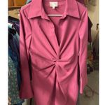 Cinq à Sept  McKenna Knot-Front Shirtdress Photo 3