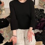 Hugo Boss  fantasia bell sleeve Navy medium Photo 1