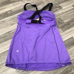 Lululemon  Purple Workout Tank Top; size 4 women’s Photo 7