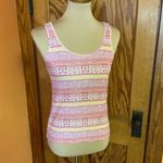 Lucky Brand  Feminine Striped Tank Top Photo 7