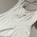 Faithfull the Brand Midi Dress Cottagecore Polka Dot Prairie Coquette Linen 10 Photo 3