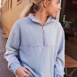 Brandy Melville Quarter Zip Sweatshirt Photo 4