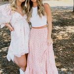 Miami  white floral dress with puffy long sleeves  Photo 2