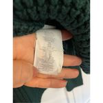 Michael Michael kors green chunky knit cowl neck pocket front sweater Size M Photo 4