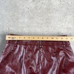 Wilfred  Aritzia Funk Glossy Vinyl Faux‎ Leather Trouser Pants Sz 4 Rustique Photo 7