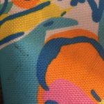 Lilly Pulitzer for Este Lauder Floral Canvas Tote 15X13 Beach Pool Vacation Photo 4