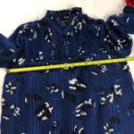 AGB Blue And White Floral Blouse S Photo 6