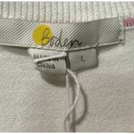 NWT Boden Unique Embroidered Sequin Toucan Tropical Knit Sweater Large $168 White Photo 4