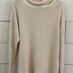 Cyrus Devotion by Cream Cowl Neck Tunic Sweater. Size Large. New With Tags. Photo 0