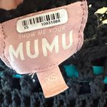 Show Me Your Mumu  Black Crochet Women's Sweater cover up Photo 1