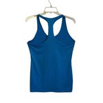 Adidas  Sleeveless Blue Athletic Activewear Athleisure Workout Tank Top sleeve Photo 1