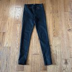 Hudson Jeans Hudson Kooper black super high rise ring detail coated jeans 27 Photo 3