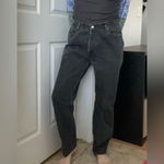 Levi's Vintage 512 Levi‘s Straight Leg Jeans High Rise Size 10 Washed Black/ Grey Photo 1