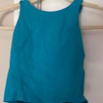 Lululemon  High Neck Tank Top Blue Photo 0