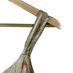 Oscar de la Renta VINTAGE  Pink Label Floral Satin Slip Dress One Size Photo 3