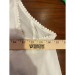 Karyn Seo White Sleeveless Button Up Blouse‎ Floral Embroidery Lace Trim Large Size undefined Photo 4