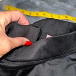 Juicy Couture  Black Velour Track Pants Rhinestone Logo Size S Y2K Hi Rise Waist Photo 6