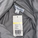 kim rogers  size large pullover cowl neck athletic leisure light grey soft thin Photo 6