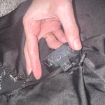 Dolls Kill Black Silk Spider Web Rhinestone Dress Photo 2