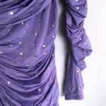 NWOT Alex Perry lilac rhinestone dress mini Size 6 Photo 9
