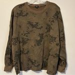 Rails  Reeves Knox‎ Camo Raw Hem Oversized Sweatshirt Medium 801-361A-2275 Photo 1
