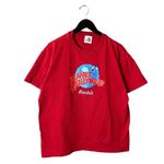 Urban Outfitters Vintage 90s Planet Honolulu T Shirt Red XL Extra Large USA Single Stitch Solid Photo 1